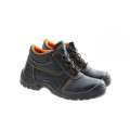 Good Quality  Industrial Safety Man Genuine Leather Safety Shoes with Steel Toe & Anti Slip